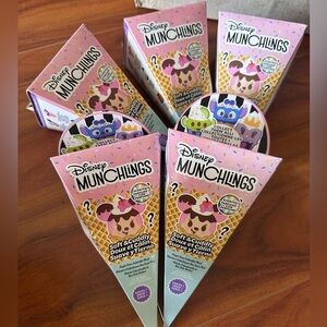 Disney Munchlings Set Of 5 Mystery Blind Boxes Single Serve